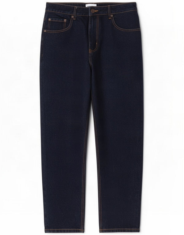 Jack Wills Mens Tapered Jeans W32 L29 Azul Marinho Algodão
