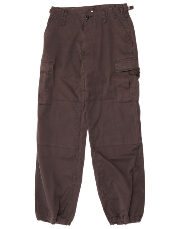 Calça cargo masculina vintage W28 L30 cinza