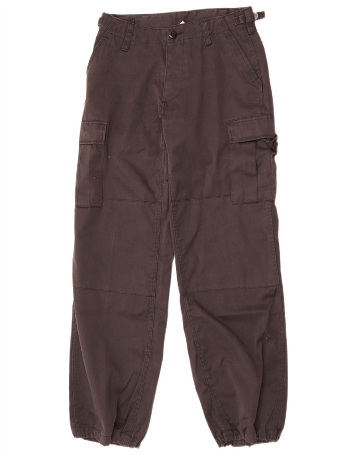 Calça cargo masculina vintage W28 L30 cinza