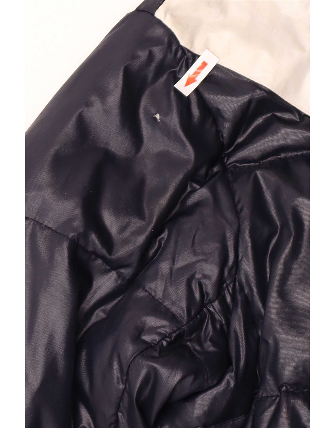 Jaqueta acolchoada com capuz para meninos Armani Junior 15-16 anos azul marinho Colourblock