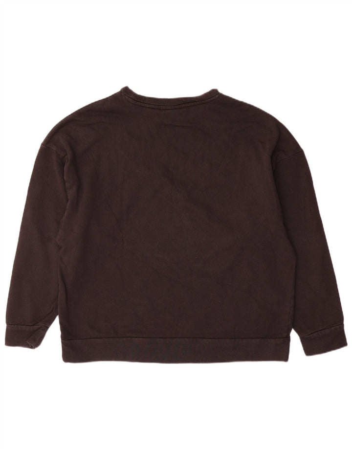 Puma moletom feminino jumper UK 16 grande algodão preto