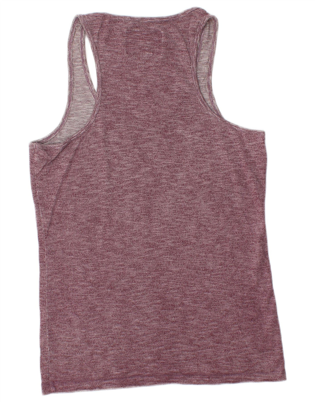 SUPERDRY Colete Masculino Top Pequeno Algodão Borgonha