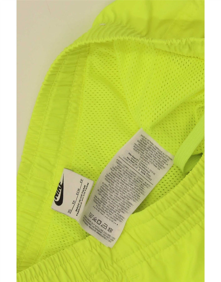 Shorts esportivos gráficos masculinos Nike XS amarelo poliéster