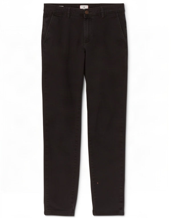 Jack & Jones Mens Slim Chino Trousers W30 L32 Navy Blue Cotton