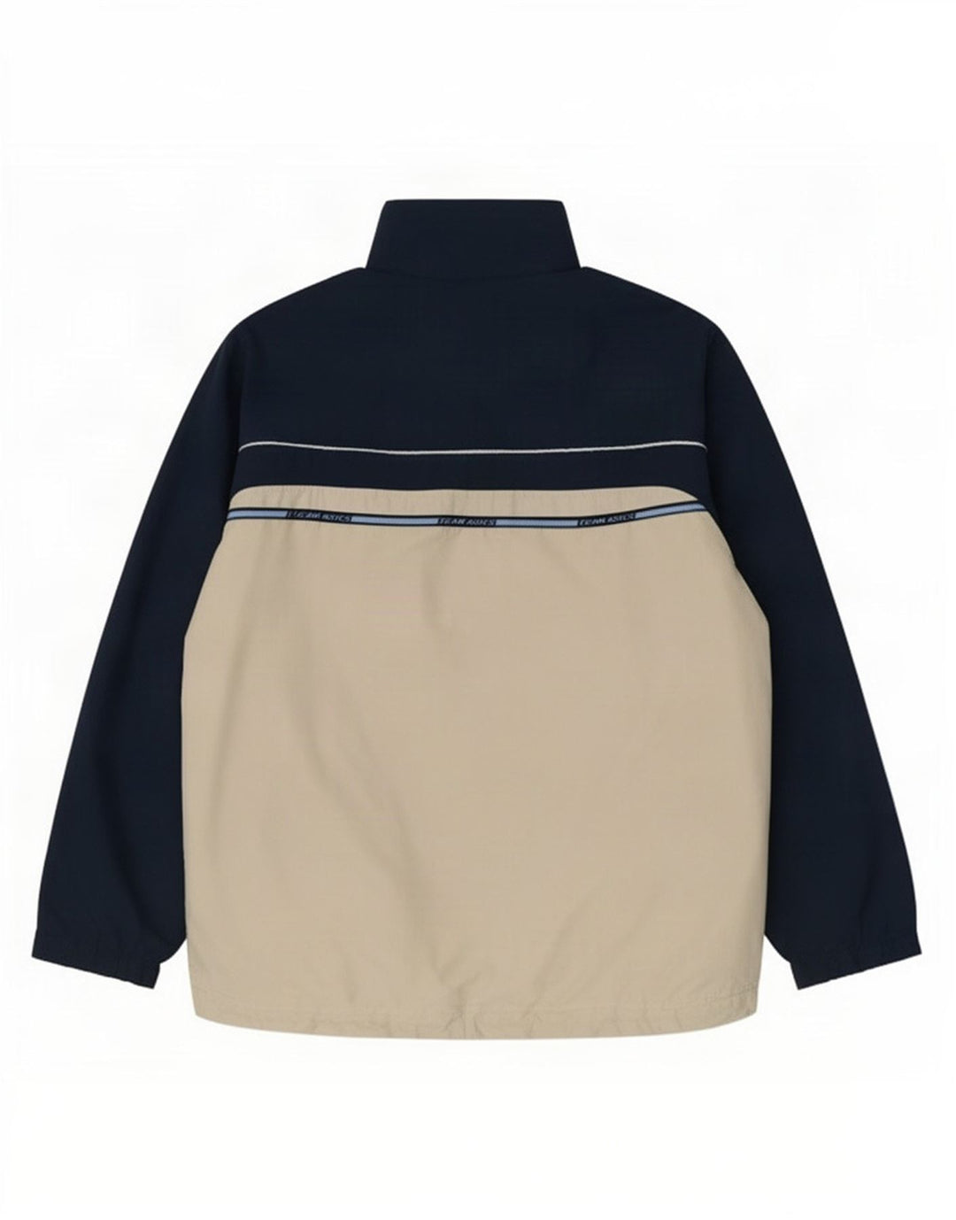 Asics Mens Tracksuit Top Jacket Grande Azul Marinho Colourblock