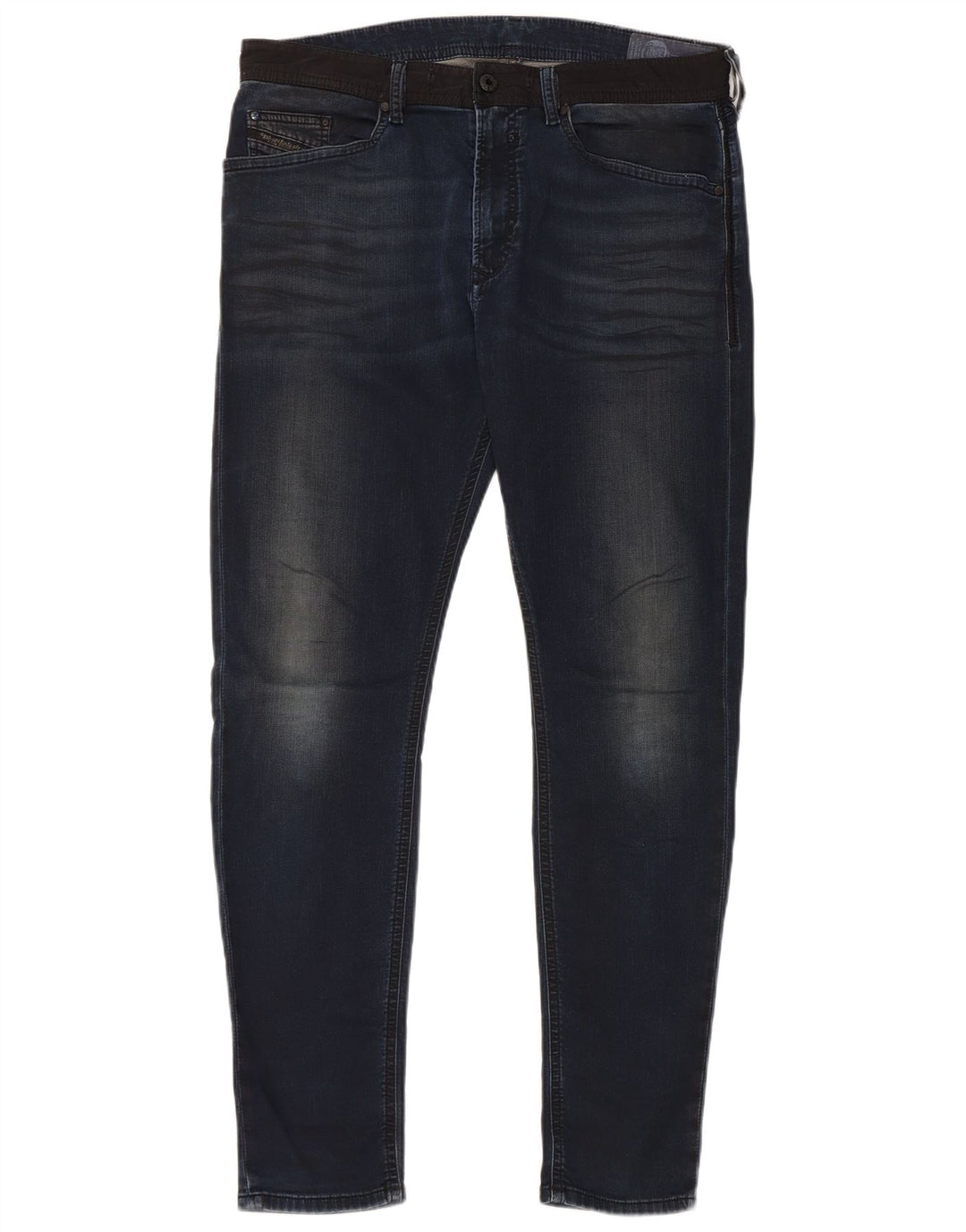 DIESEL Masculino Spender Skinny Jeans W32 L30 Azul Algodão