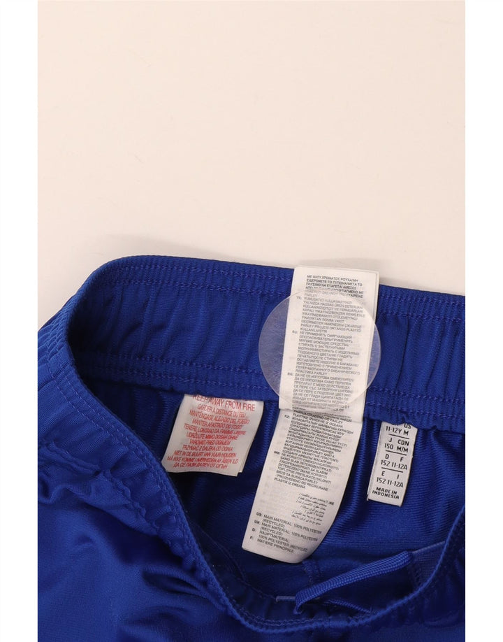Calças de treino ADIDAS Meninos Joggers 11-12 Anos Azul Poliéster