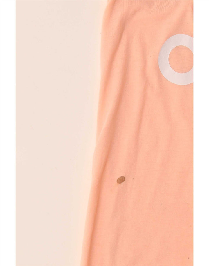 Adidas Womens Graphic Vest Top UK 12/14 Médio Rosa Poliéster