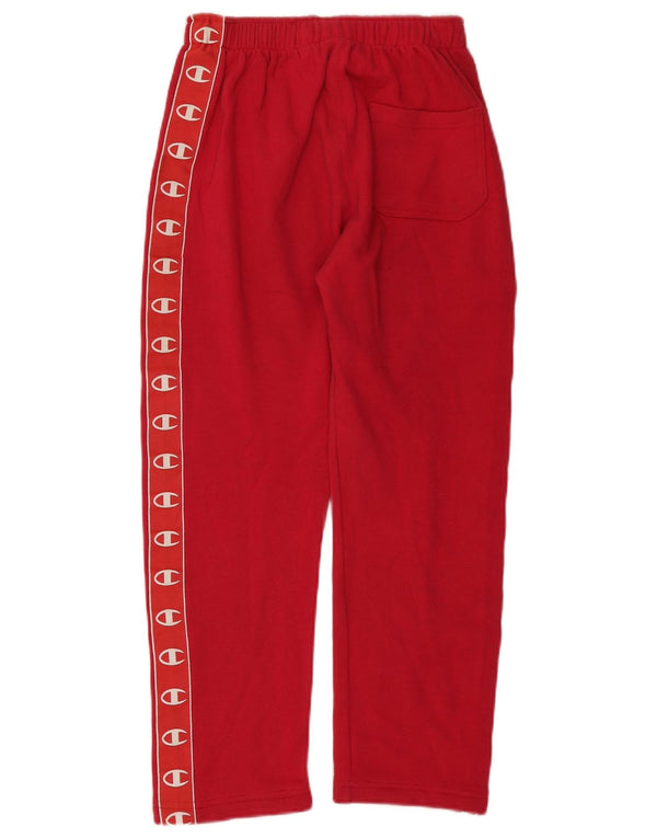Calça esportiva feminina Champion UK 8 pequena de algodão vermelho