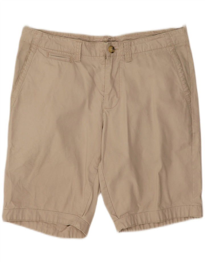 Tommy Hilfiger Mens Regular Fit Chino Shorts W32 Médio Bege