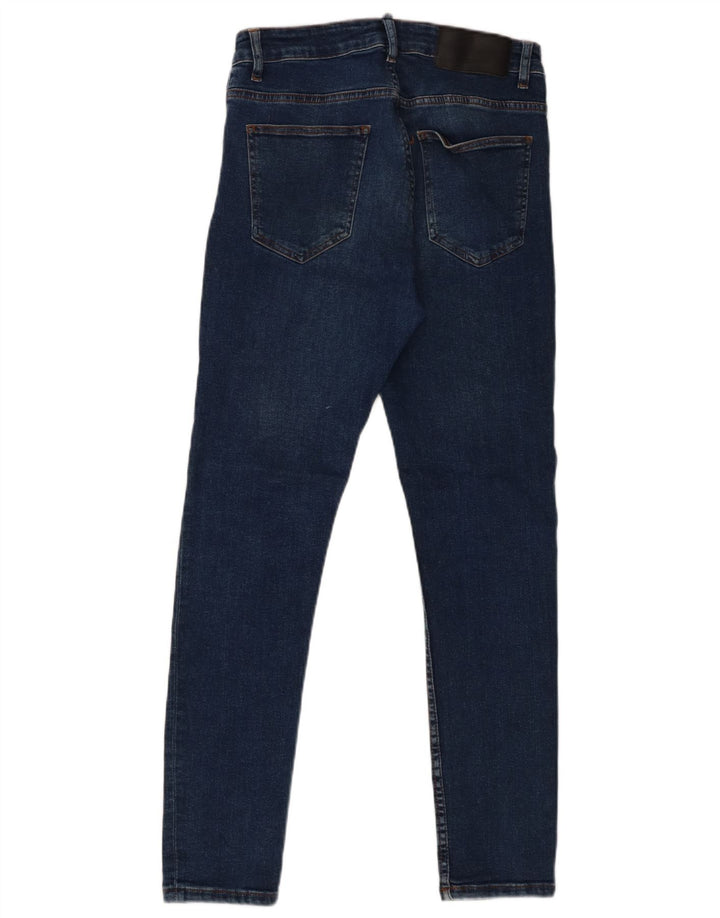 ZARA Mens Slim Jeans EU 40 Médio W31 L29 Azul Algodão