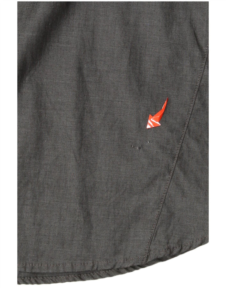 CALVIN KLEIN Camisa masculina de manga curta grande algodão cinza