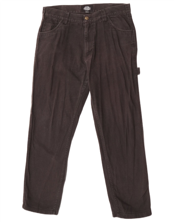 Calça cargo reta masculina Dickies W33 L32 preta