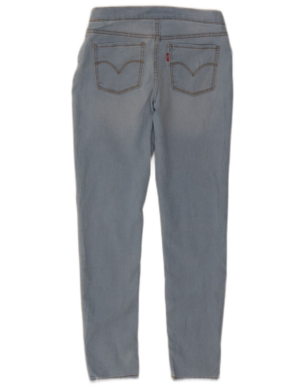 Legging Jeans Skinny Levi's Meninas 11-12 Anos W28 L25 Azul Algodão