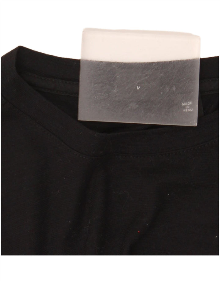 Hugo Boss Masculino Slim Fit Top Manga Longa Médio Preto