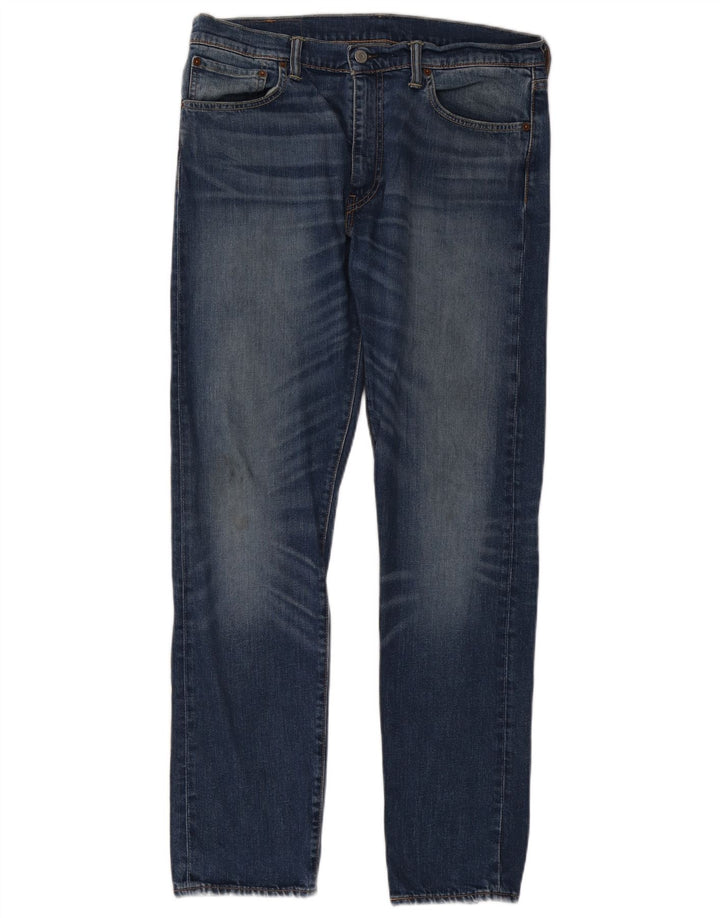 Levi's Masculino 508 Regular Tapered Jeans W33 L32 Azul Algodão