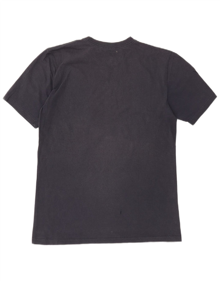 Camiseta masculina Nike Standard Fit Graphic Top Médio Azul Marinho Algodão