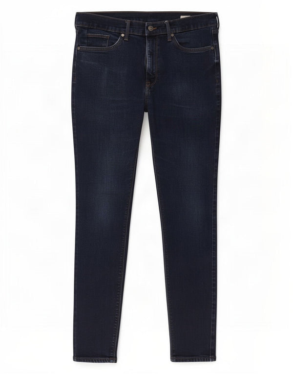Jeans skinny masculino Marks & Spencer W34 L28 algodão azul marinho