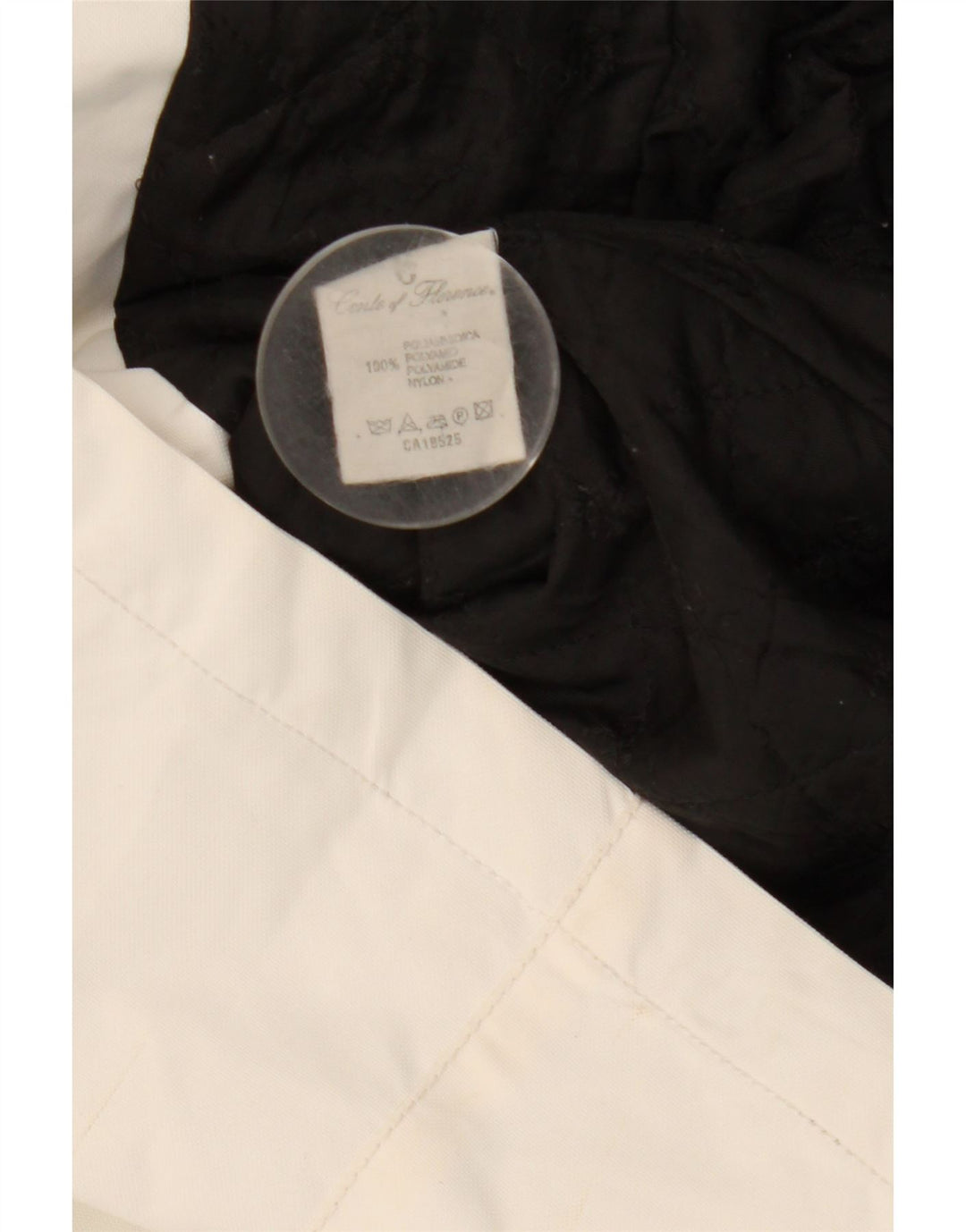 Jaqueta utilitária feminina Conte of Florence IT 42 nylon branco médio