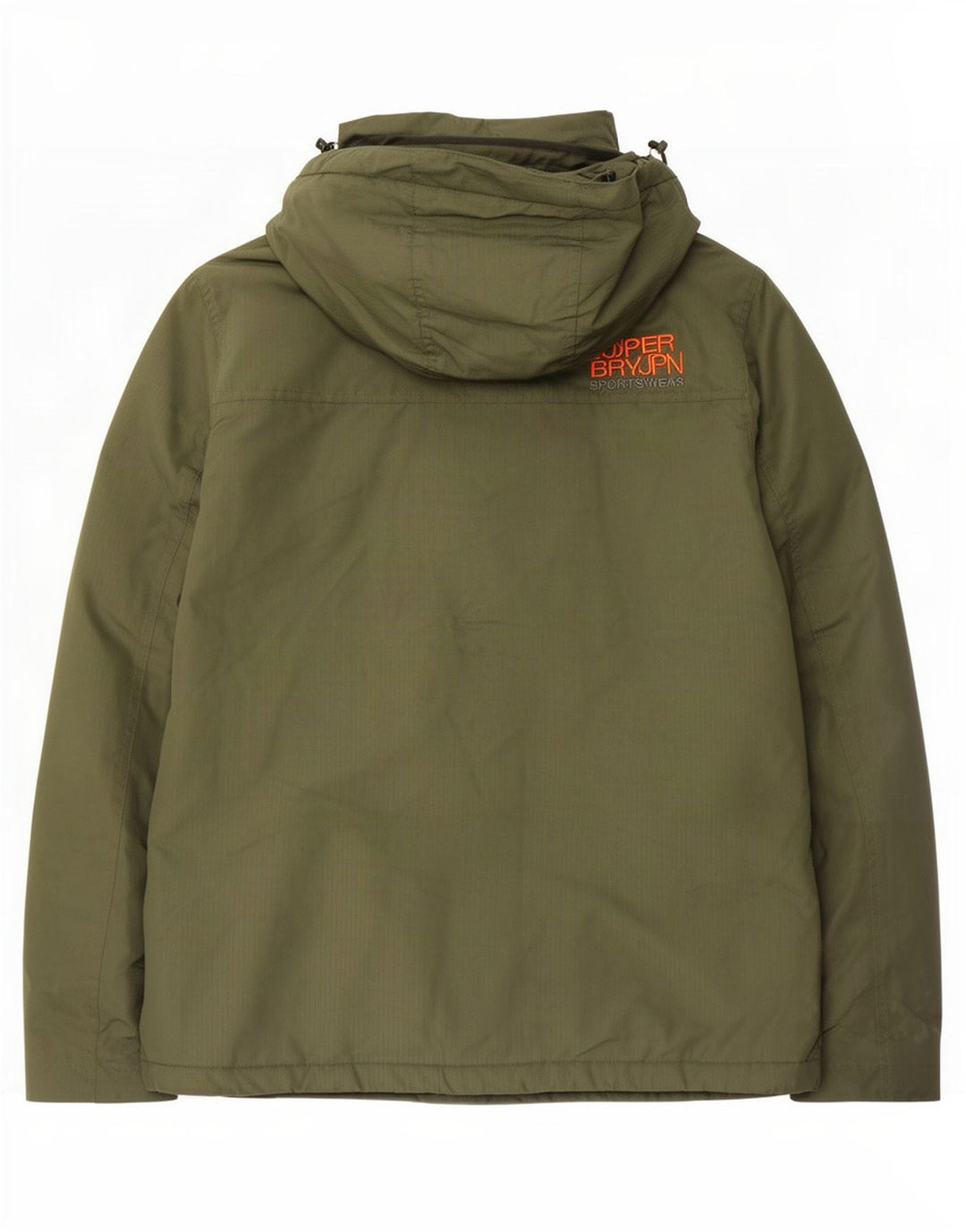 Jaqueta corta-vento masculina Superdry Windyachter Graphic UK 38 verde médio