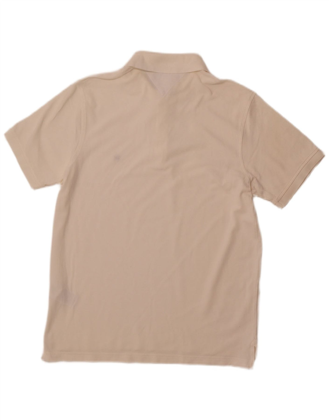 Camisa polo masculina TOMMY HILFIGER Slim Fit XL de algodão branco