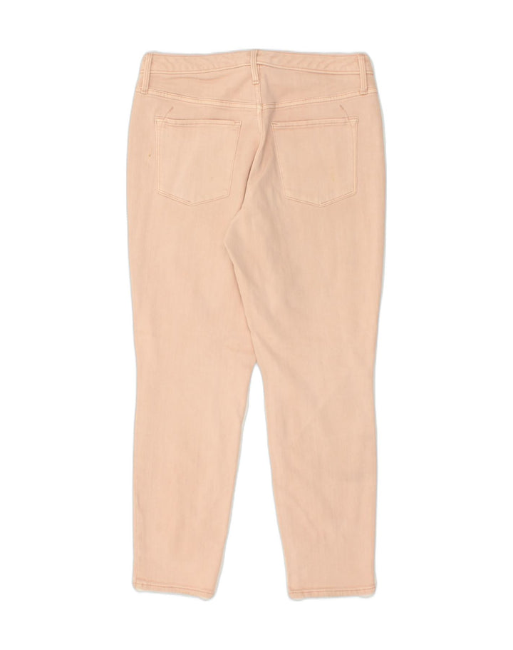 MOSSIMO Womens High Waist Crop Jegging Jeans W30 L27 Beige Cotton | Vintage Mossimo | Thrift | Second-Hand Mossimo | Used Clothing | Messina Hembry 