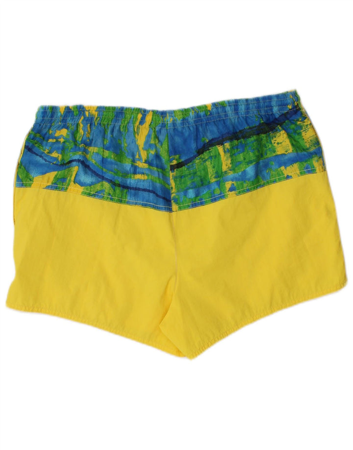Shorts de natação masculino OCEANO IT 48 poliamida colorblock amarelo médio