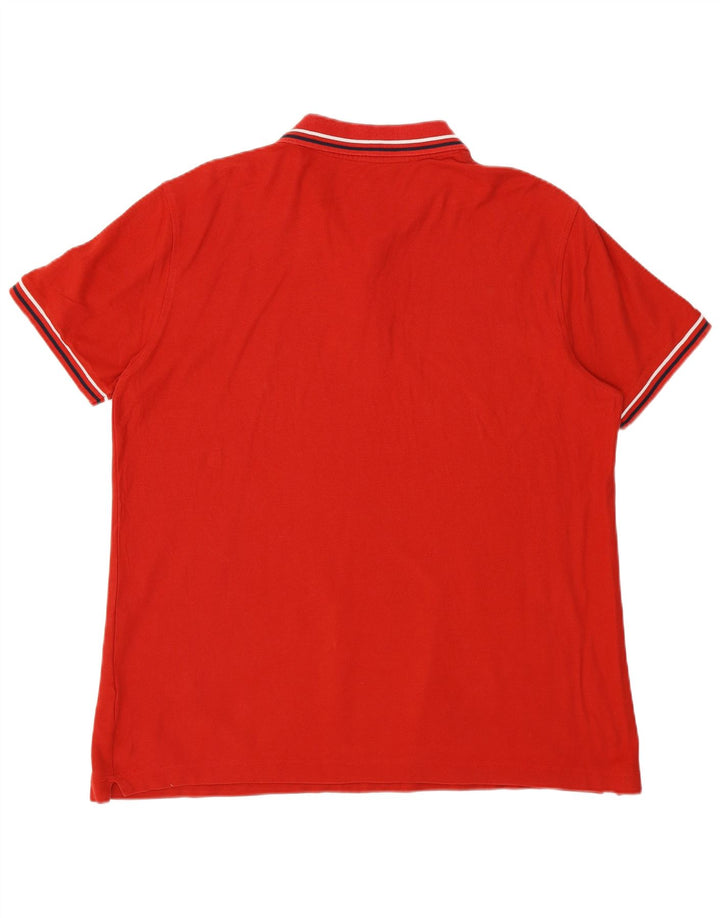 Camisa polo masculina LOTTO 2XL algodão vermelho