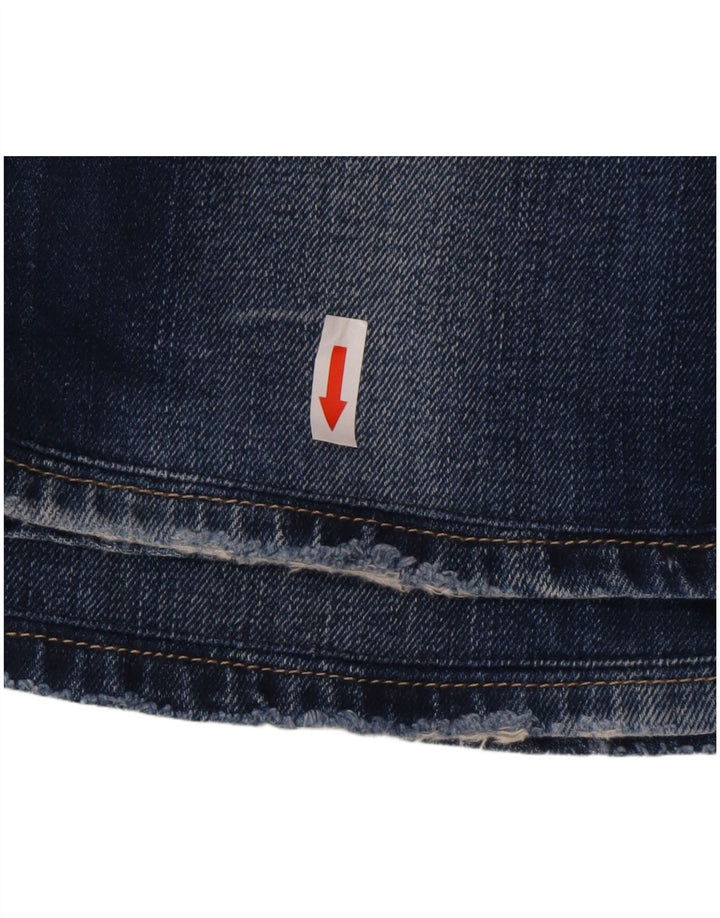 Jeans feminino Tommy Hilfiger Bootcut W28 L30 azul algodão