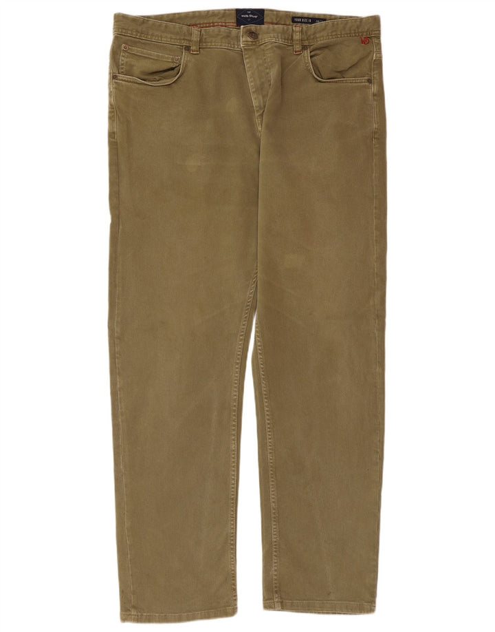WHITE STUFF Masculino Jeans retos W38 L32 Algodão cáqui