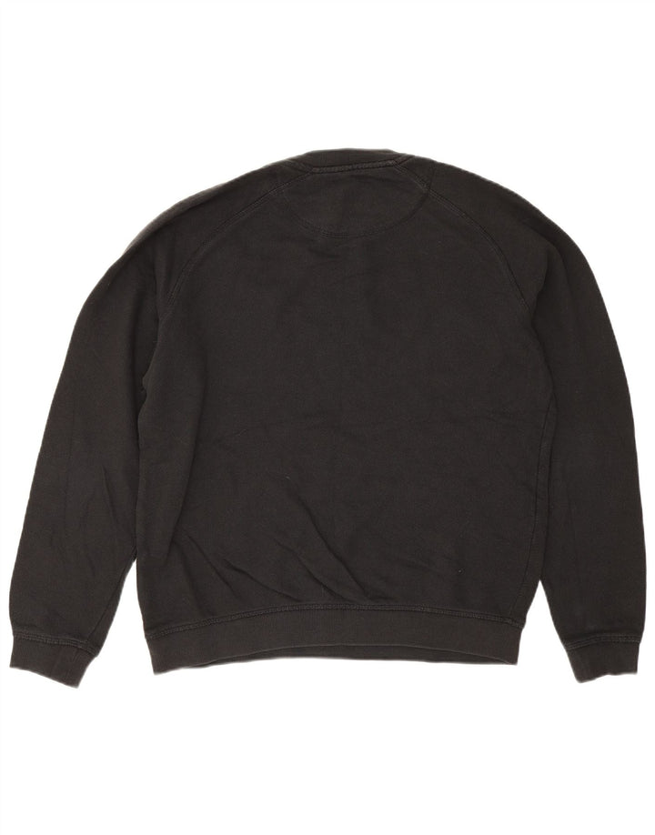 Jack & Jones moletom masculino jumper grande algodão preto