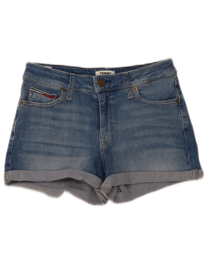 Shorts jeans feminino TOMMY HILFIGER W25 XS azul algodão