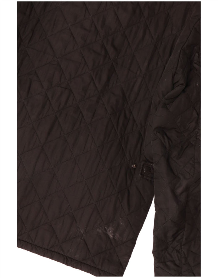 Jaqueta acolchoada masculina BARBOUR UK 36 pequena preta
