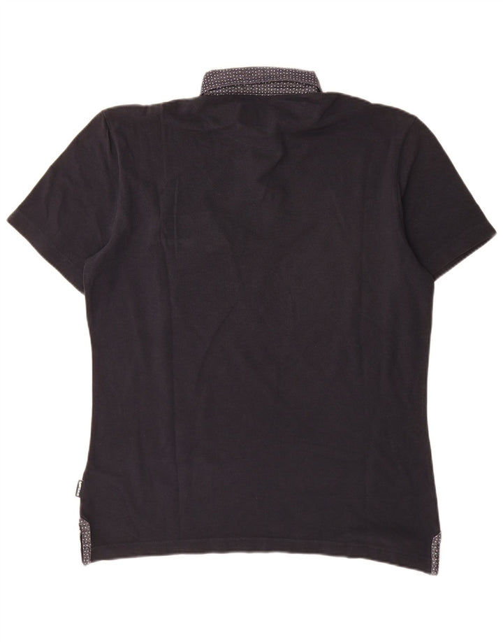 Camisa polo masculina Gas grande azul marinho