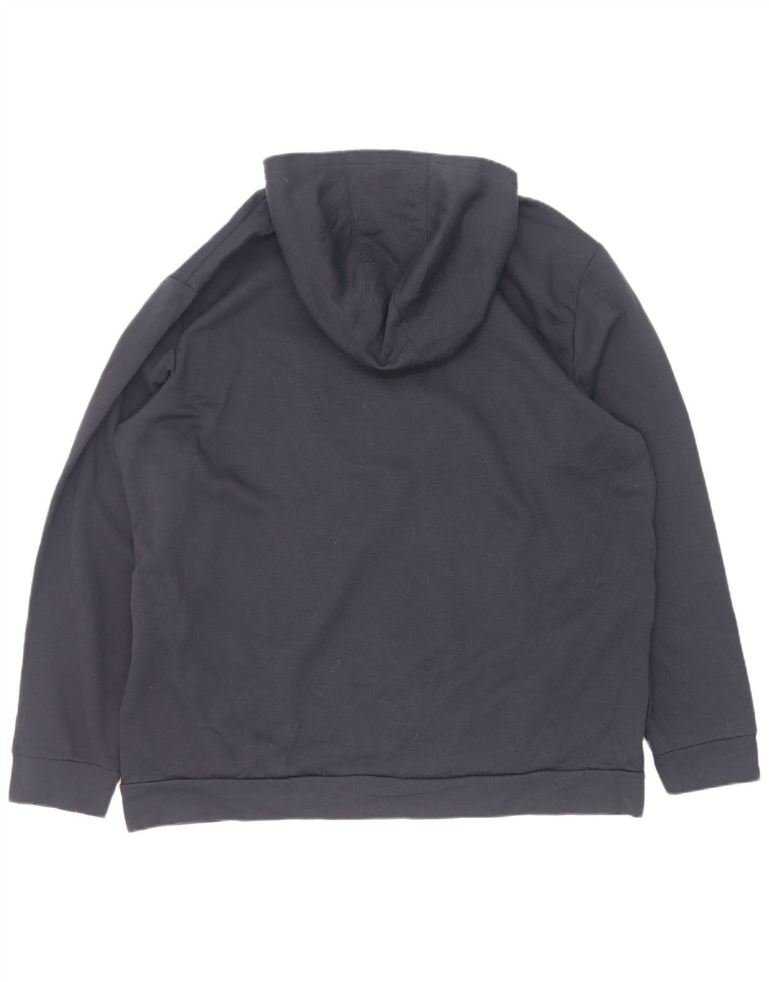 Adidas masculino moletom com capuz 2XL azul marinho poliéster