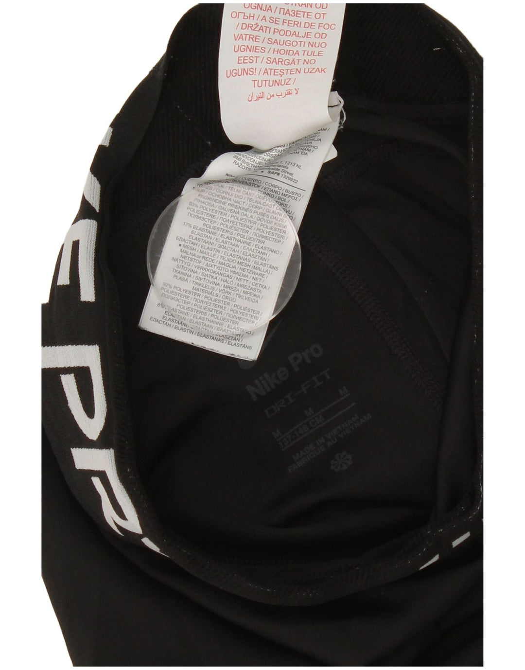 Leggings Nike Boys Dri Fit Graphic 10-11 Anos Médio Preto Colorblock