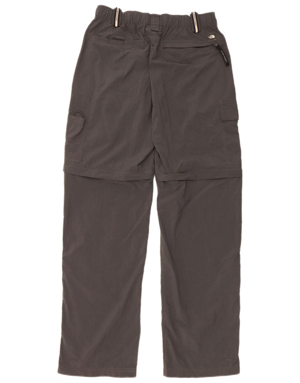 Calça cargo masculina The North Face para caminhada pequena W29 L31 cinza nylon