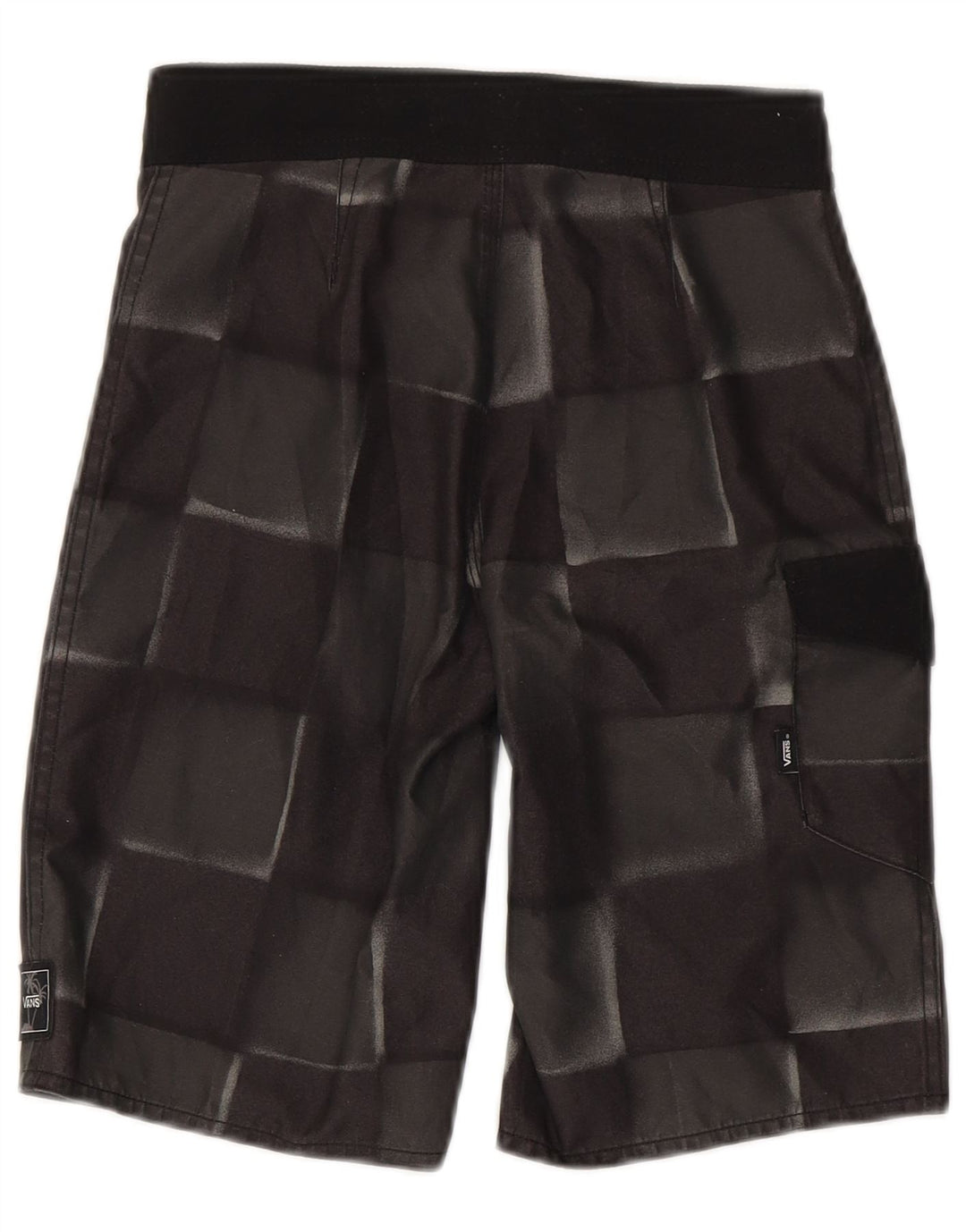 Calções de banho Vans Menino 7-8 Anos Poliéster Geométrico Cinzento
