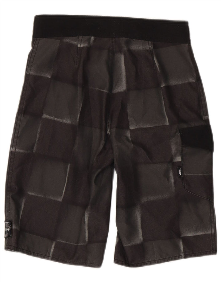 Calções de banho Vans Menino 7-8 Anos Poliéster Geométrico Cinzento