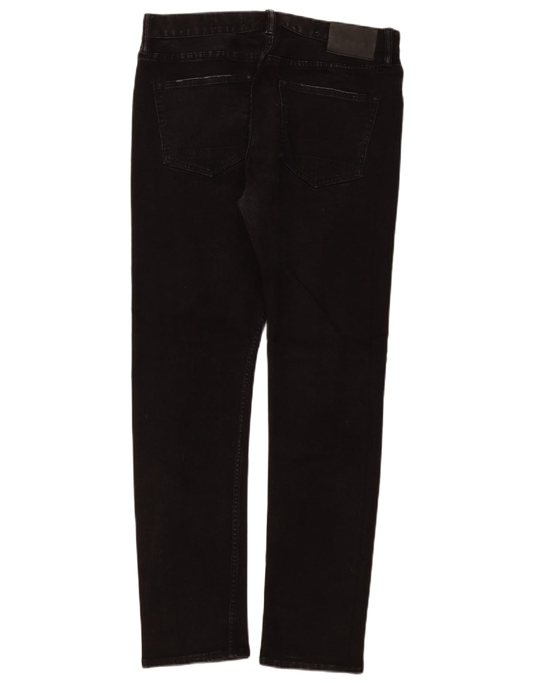 All Saints Mens Jeans Slim W32 L32 Algodão Preto