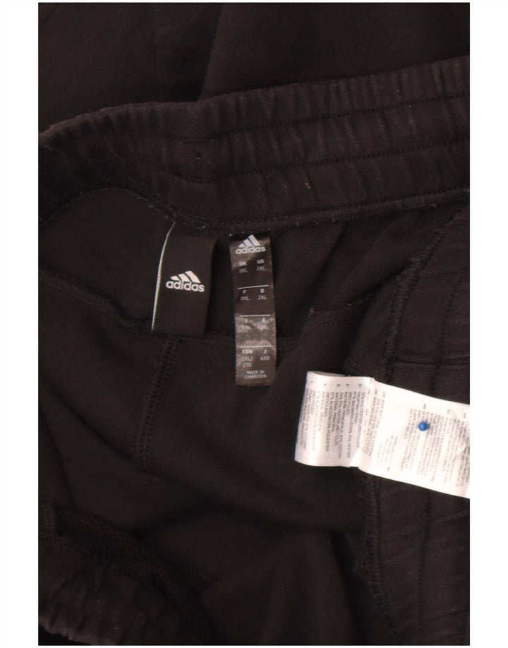 Shorts esportivos masculinos Adidas 2XL algodão preto