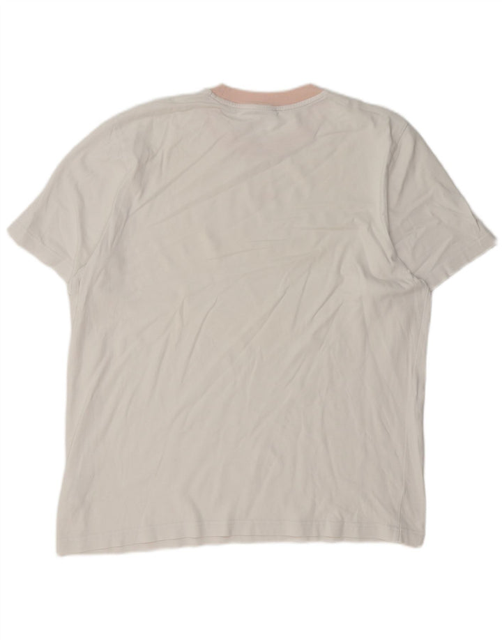 Camiseta masculina PUMA grande algodão branco
