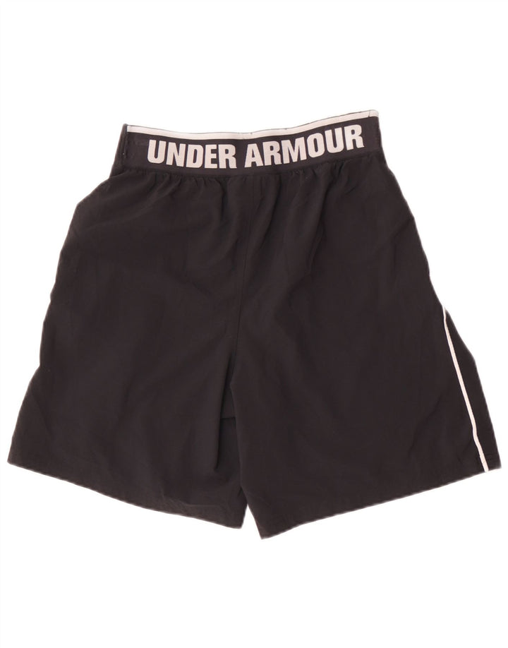 Shorts esportivos masculinos Under Armour médio preto