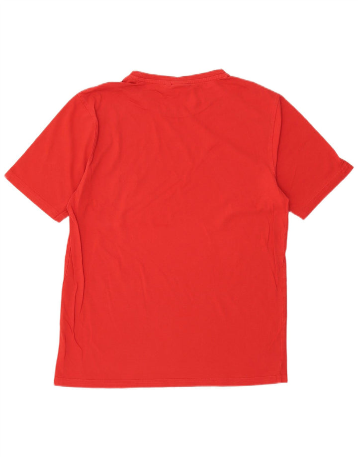 Ellesse Camiseta Masculina Top Médio Vermelho