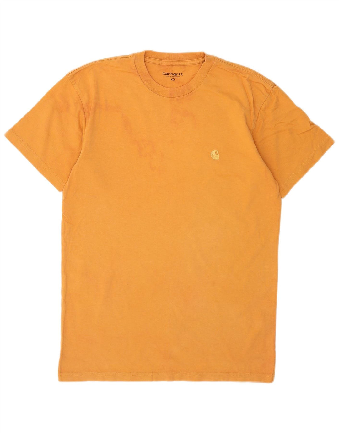 Camiseta masculina Carhartt XS algodão laranja