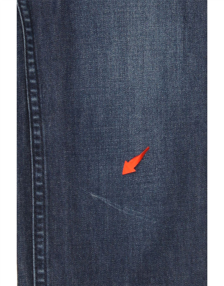 Calça legging feminina HOLLISTER US 9 médio W29 L27 algodão azul