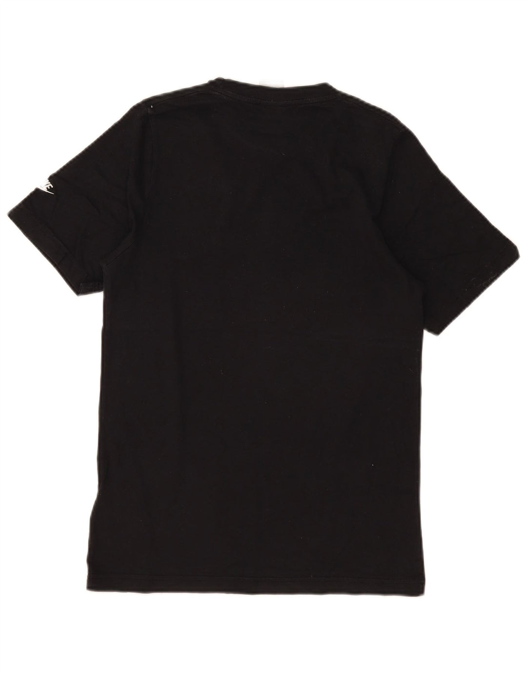 Camiseta Nike masculina gráfica top pequeno algodão preto