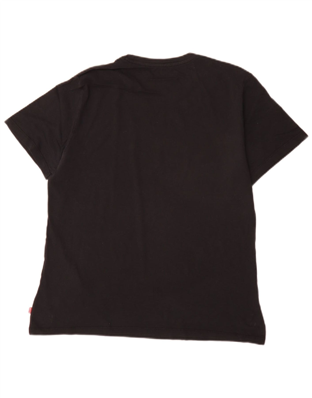 Camiseta gráfica masculina Levi's Top médio algodão preto