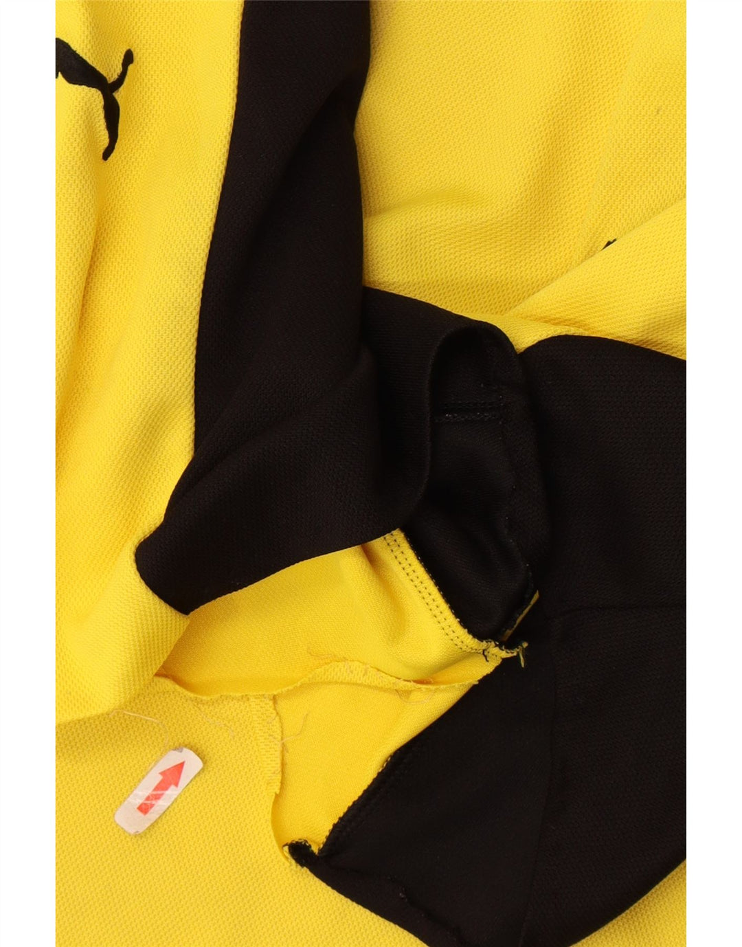 Camiseta gráfica masculina Puma Top 2XL amarelo bloco colorido