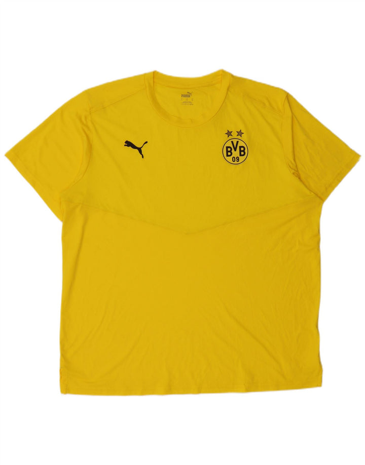 Camiseta masculina Puma BVB Dortmund Graphic Top XL Amarelo